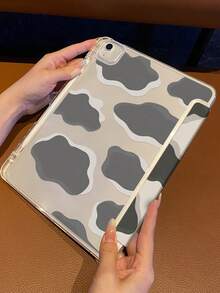 Designed With Soft Cloud Elements, This Cloud Love Tablet Case Features A Minimalist And Healing Overall Style. Its Low-Saturation Color Palette Delivers An Eye-Friendly Visual Experience, Creating A Calm And Relaxed Daily Vibe. - Multicolor - View 4