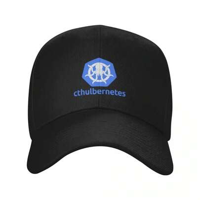 Cthulbernetes - Kubernetes But More Eldritch Baseball Cap Luxury Man Hat Derby Hat Wild Ball Hat Icon For Girls Men's