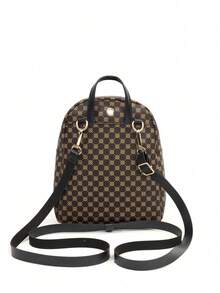 1个女童复古碎花背包，适合儿童，是理想的礼物之选 - 彩色 - 查看 9