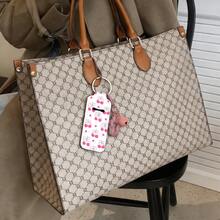 口红钥匙扣收纳包，多功能口红钥匙扣盒，夹式口红收纳包，女士包包配件，实用礼物，夹式口红盒，弹力口红钥匙扣收纳包 - A - 查看 3