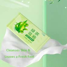 Green Tea Oil-Control Cleansing Wipes | Portable Refreshing Facial Wipes Travel Mini Packs