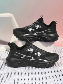 2025新款情侣板鞋白色运动鞋平底休闲鞋运动鞋厚底时尚 - 黑色 - 查看 5