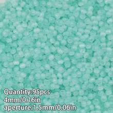 80/95颗彩色玻璃珠，珠宝制作DIY手工串珠，散珠配件，服装辅料 - diy - 查看 22