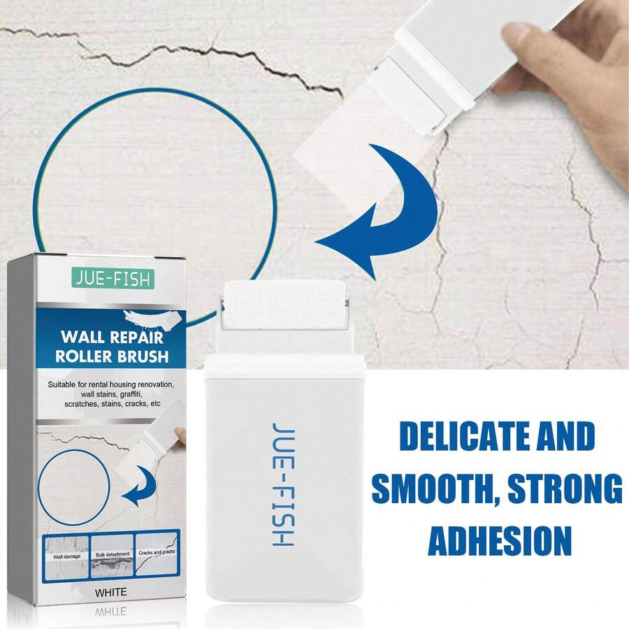 Pintura de pared blanca para reparación, renovación, cobertura de descascarillado, humedad, grietas, grafiti - 100 gramos - Ver 1