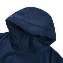 Skechers Men's Warm And Cold-Proof Woven Hooded Outdoor Down Jacket