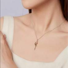 1pc Necklace With Pendant Family Embrace - As Shown - View 6