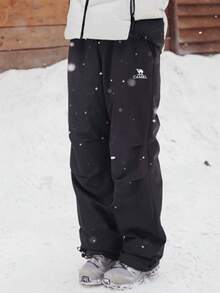 CAMEL CROWN Women's Winter Cold-Resistant Warm Down Pants, Thickened And Fleece-Lined, Water-Repellent Hiking Trousers