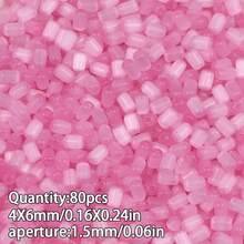 80/95颗彩色玻璃珠，珠宝制作DIY手工串珠，散珠配件，服装辅料 - diy - 查看 13