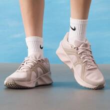 Nike 青年款 METRO TEK 运动鞋 - 米褐色/粉紅色 - 查看 3