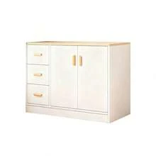 Mueble Para Zapatos Organizador De Zapatos 2 Puertas 100cm - Blanco - Ver 4