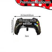 98pcs Green & Black Gaming Theme Latex Balloon Garland Set, Suitable For Gaming Theme Birthday Party, Teal & Black Balloons, Motorcycle Party, Gaming Balloon Arch, Gaming Theme, Gaming Birthday Decor, Birthday Party Games - Multicolor - View 8