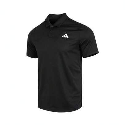 Adidas 男士时尚百搭梭织短袖 Polo 衫 HS3236