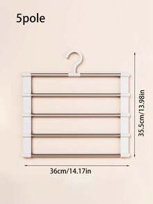 Bộ 2 móc treo quần gấp gọn thần kỳ - Giá treo đa năng dùng để đựng quần jean, khăn quàng cổ, sắp xếp tủ quần áo. - Nhiều màu - Xem 10
