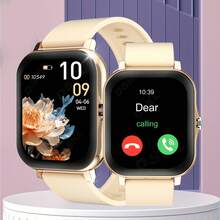 男女通用智能手表，具备通知、音乐播放和通话功能