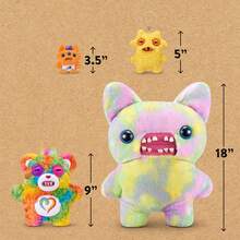 Spin Master 限量版 Fuggler 与 Care Bear 联名玩具，9 英寸 Cheer Bear/Togetherness Bear/Grump Bear/Share Bear 玩具，拥有类似人类的牙齿，适合儿童、青少年和成人收藏。 - Togetherness Bear - 查看 11