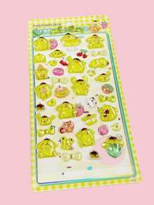 （部分款式可能存在色差，随机发货）卡通彩虹浮雕贴纸、可爱宠物贴纸、装饰贴纸、装饰水晶彩色3D浮雕贴纸、趣味3D贴纸、泡泡贴纸、可爱动物贴纸 - 彩色 - 查看 19