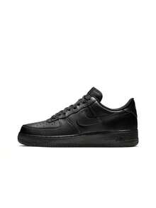 Nike 耐克男士空军一号'07休闲运动鞋 - 黑色 - 查看 17