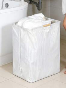1 Giỏ đựng đồ giặt gấp gọn có tay cầm - Giỏ gấp gọn dung tích lớn để đựng quần áo, khăn tắm và đồ chơi - Thiết kế sọc, thích hợp cho phòng tắm, phòng ngủ, ký túc xá, phòng giặt là để sắp xếp và lưu trữ đồ đạc, có thể dùng làm giỏ đựng đồ giặt hoặc túi đựng đồ. - Nhiều màu - Xem 7