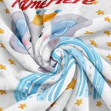 1pc Customizable Rainbow Animal Theme Blanket, White Base With Light Blue Accents, Soft And Washable Polyester Fabric, Suitable For All Seasons And Occasions, Modern Digital Printed Multipurpose Throw Blanket For Sofa, Bed, Car, Tea Room, Bedroom, Bathroom, Living Room, Dining Room, Office, Etc. - Multicolor - View 12