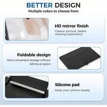 12-Inch Phone Screen Magnifier - Ultra-HD Screen Magnifier, Convenient For Landscape Viewing, Eye Protection, Full-Screen Phone Magnification