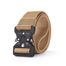 Unisex Outdoor Tactical Belt, Quick Release Buckle Design For Convenient And Fast Fastening, Comfortable And Durable Material With Strong Breathability, Adjustable Plus Size, Suitable For Spring, Summer, Autumn And Winter, Can Be Paired With Jeans, Pants, Skirts, Dresses, Ideal For Commuting, Office, Sports - Perfect Gift For Valentine's Day, Birthday, Anniversary - Multicolor - View 9