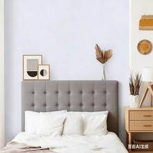 Matte White PVC Peel And Stick Wallpaper, Removable Self-Adhesive Wallpaper, Suitable For Bathroom, Waterproof PVC - White - View 5