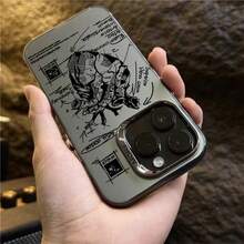 时尚个性化心形图案手机壳，兼容 17/16/15/14/13/12/11 Pro Max/17/Air/14/15/16 Plus/16e/X/XS Max/XR/7/8 Plus，防震保护套 - 彩色 - 查看 5