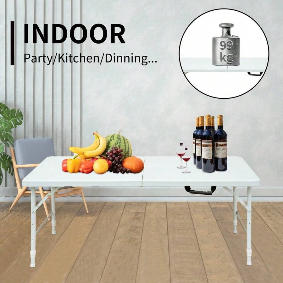 Outdoor Dining Tables - White - View 1