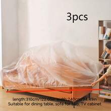 1/3/5pcs Large Heavy Duty High Quality Elastic Furniture Cover Set, Tight Fit, Designed For Sofa, Motorcycle, TV And Air Conditioner, Suitable For Indoor And Outdoor Use, Reinforced Stitching, All Season - Multicolor - View 14
