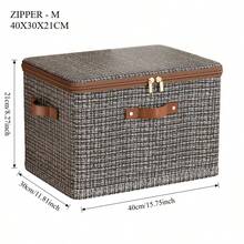 1pc Clothes Organizer Box For Wardrobe Shirts Pants - Multicolor - View 11