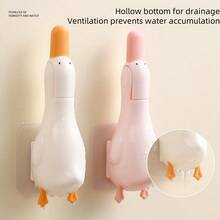 可爱鸭子造型发夹工具，黄色鸭子设计，防滑手柄，二合一淋浴排水管堵塞清除器，ABS塑料多功能毛发收集器和污垢刮刀，手动浴室/厨房/排水管清洁器，可爱鸭子造型，适用于浴缸、水槽和淋浴间 - 易于抓握，耐用ABS材质，符合人体工程学手柄 - 彩色 - 查看 4