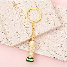 2026 FlFA World Cup Metal Keychain, Football And Trophy Pendant, Fan Souvenirs, Gift Pendant, Fan Creative Gift, Car Key Pendant, Schoolbag Pendant - Cúp vô địch bóng đá thế giới - Xem 1