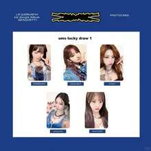 5张/套 - “Pasta” - SAKURA/KAZUHA/EUNCHAE/CHAEWON/YUJIN Lomo卡套装，K-Pop收藏卡，Lomo卡，特别版迷你卡，激光雕刻卡，照片卡，闪光卡，适合K-Pop粉丝，生日礼物，K-Pop周边，粉丝收藏品，装饰卡，光面，高品质纸张，偶像爱好者，卡片收藏家 - 彩色 - 查看 24