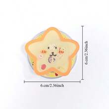 Cute Five-Pointed Star Dog Expression Phone Holder - Magnetic, Retractable Airbag Design - Desktop Phone Stand - Simple, Cute, And Portable. - Five-pointed Star Rocking Horse - View 3