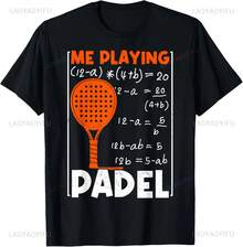2026Me Jugando Pádel |   Camiseta de Padel Divertida con Impresión de Padel Diseño Original Regalos Camisetas Streetwear Personalizables - Negro - Ver 11