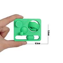 1pc 3D Printed 4 In1 Finger Fidget Toy Infinite Push Toy, Hand Spinner Fidget Cube Puzzle Toy, Multifunction Fidget Pad Stress Relief Toy - 4-in-1 Finger Fidget Toy - View 19