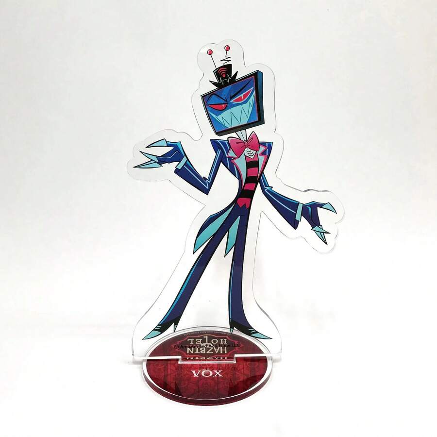 1pc Alastor Acrylic Stand, Anime Merchandise, Game Merchandise, Gift, Holiday Gift, Birthday Gift, Perfect Gift - Multicolor - View 1