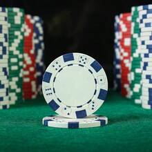 300片/套、200片/套、50片装扑克筹码套装 - 新款跨境热销欧美风格 - 赌场扑克筹码 - 专业防伪筹码 + 磁性收纳盒 - 德州扑克赌博用品 - 幸运胜利码套装 - 节日、生日礼物 - 彩色 - 查看 17