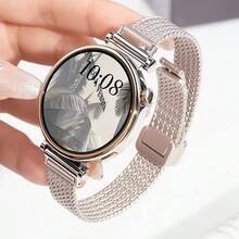 磁吸式麦穗金属表带，兼容华为GT6、Fit4、Redmi Watch6、小米手环9 Pro