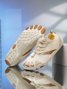 Women's Summer Barefoot Shoes, Beach & Hiking Shoes, Lightweight & Soft, Suitable For Pool, Boating, Camping, Fishing, Swimming, Surfing, Stream Hiking, Gym Running, Squats, Yoga - Apricot Color - View 7