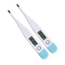 2pcs New Digital Thermometer - Electronic Fever Thermometer With Rigid Probe And Large Display For Quick Measurement - 2 Pieces - View 7