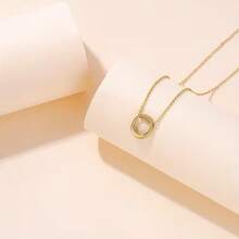 50条18英寸金色和银色O形链，适用于吊坠、珠宝和十字架项链 - 彩色 - 查看 4