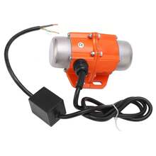 110V 3600RPM Micro Vibration Motor Single Phase Aluminum Alloy Vibrating Motor IP66 Waterproof - Tipo de Enchufe A USA (110-127V) - Ver 3