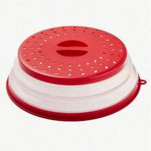 1个硅胶微波炉防溅盖,食物和水果沥水微波炉盖,微波炉食物盖,微波炉盘子盖,微波炉盖,厨房必备,可用洗碗机清洗,便携易清洁,适合家庭烹饪和户外露营/烧烤,母亲节好礼。厨房用具,厨房配件,食物盖,厨房及家居用品,家居装饰 - 彩色 - 查看 13