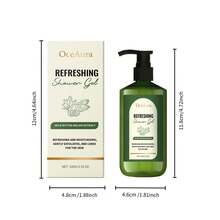 OceAura Refreshing Body Wash, Infused With Wild Bitter Melon Extract, Nourishes Skin, Gentle Exfoliation, 100g/3.53oz - Multicolor - View 6