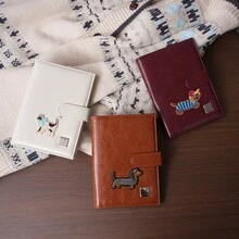 Cute Line Drawing Dog Passport Holder, Travel Ticket Card Wallet Organizer, Necessary Travel Accessory Passport Cover Passport Case For Travel Lightweight Waterproof Travel Accessories Cruise Essentials Vacation Essentials For Men Women - Multicolor - View 9
