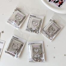 2英寸极简银色卡通星星和心形镂空相册，明星粉丝偶像小卡片和贴纸收藏册 - 彩色 - 查看 5