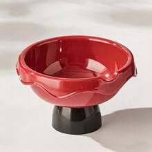 高脚水果碗，适用于家庭和餐厅，外观奢华，风格极简，多功能水果篮，带沥水槽，适合客厅摆放，可盛放糖果、零食和坚果。