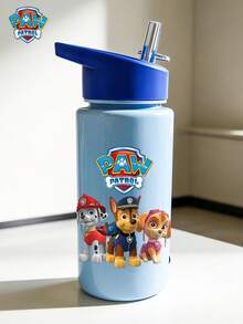 1pc Paw Patrol Kids 17oz Straw Water Bottle, With Handle, Leak-Proof & Durable, Suitable For Outdoor Sports, Back To School, Office, Gifts Or Birthday - Multicolor - View 8
