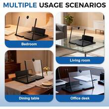 12-Inch Phone Screen Magnifier - Ultra-HD Screen Magnifier, Convenient For Landscape Viewing, Eye Protection, Full-Screen Phone Magnification